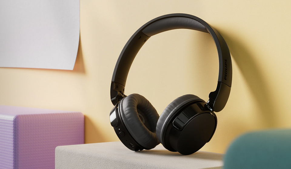 Philips TAH3209BK/00 On-Ear Kopfhörer – Stereo, BT, Schwarz, BT 5.3