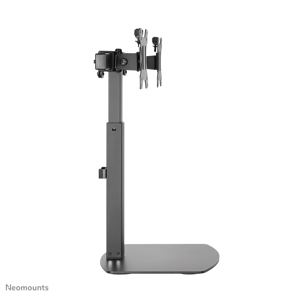 Neomounts Tischhalterung, Dual, Standfuss, bis 27", höhenverstellbar, neigen/schwenken/drehen, schwarz