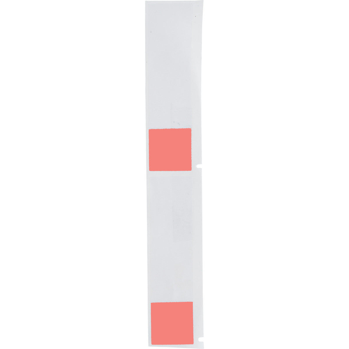 Brady Etiketten (Rolle) 25 × 102 mm – Vinyl, rot/transparent – permanent haftend – Thermotransfer – für M610