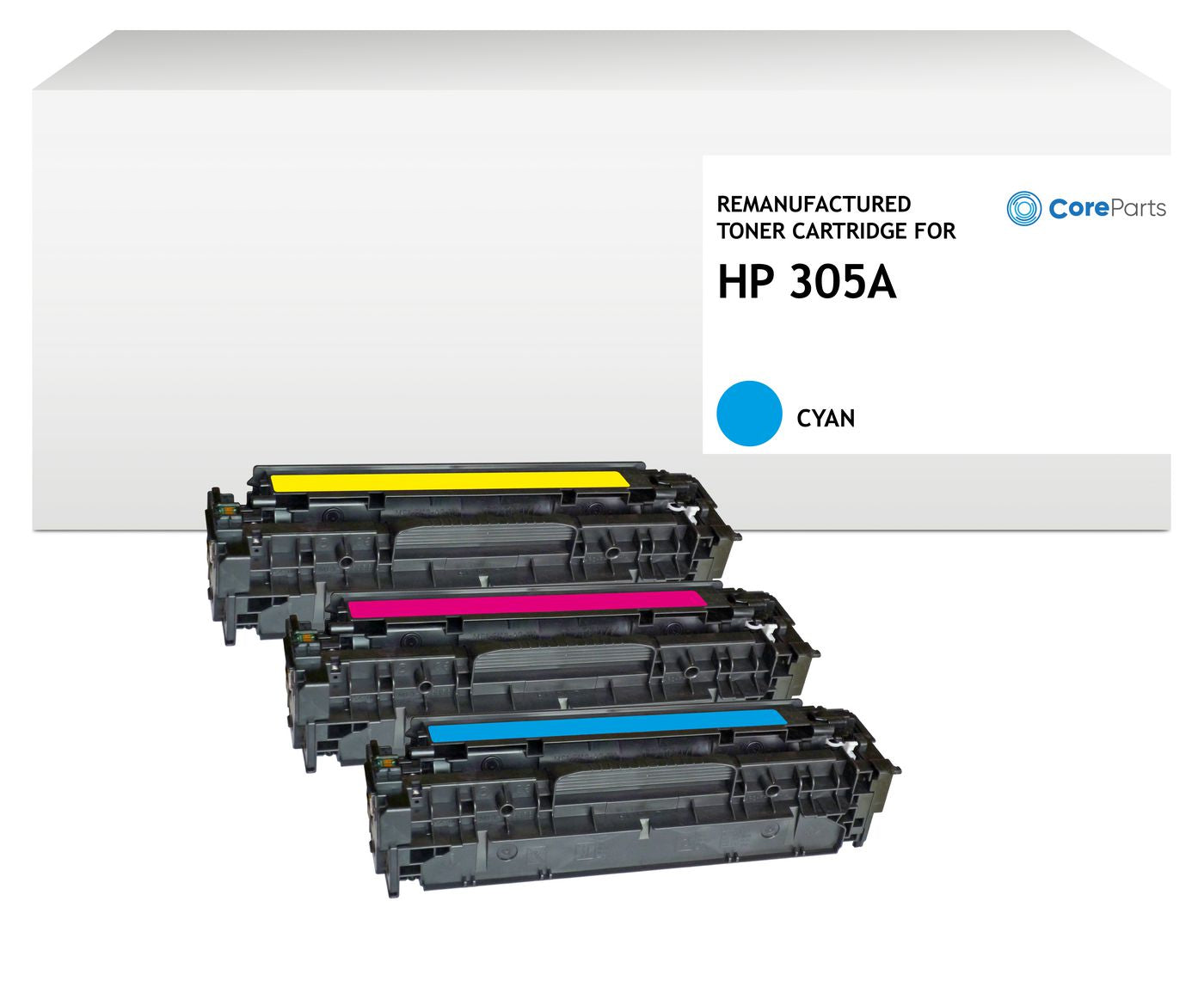 CoreParts Toner-Multipack – BK/C/M/Y, 2600 Seiten – für HP