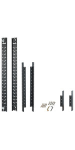APC NetShelter SX 42U 600 mm – Rackschienen-Kit – 19" Rack, Schwarz