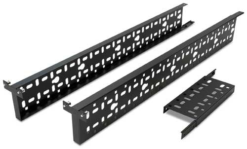 APC AR7505 – Kabelmanagementtafel – für NetShelter SX, 42U, 76×76×1880 mm, 3 Stück, Schwarz