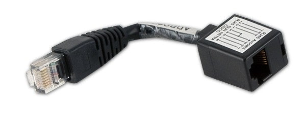 Vertiv Avocent ADB0039 Adapter RJ-45 zu RJ-45 – Männlich zu Weiblich, für Sun/Cisco, Schwarz