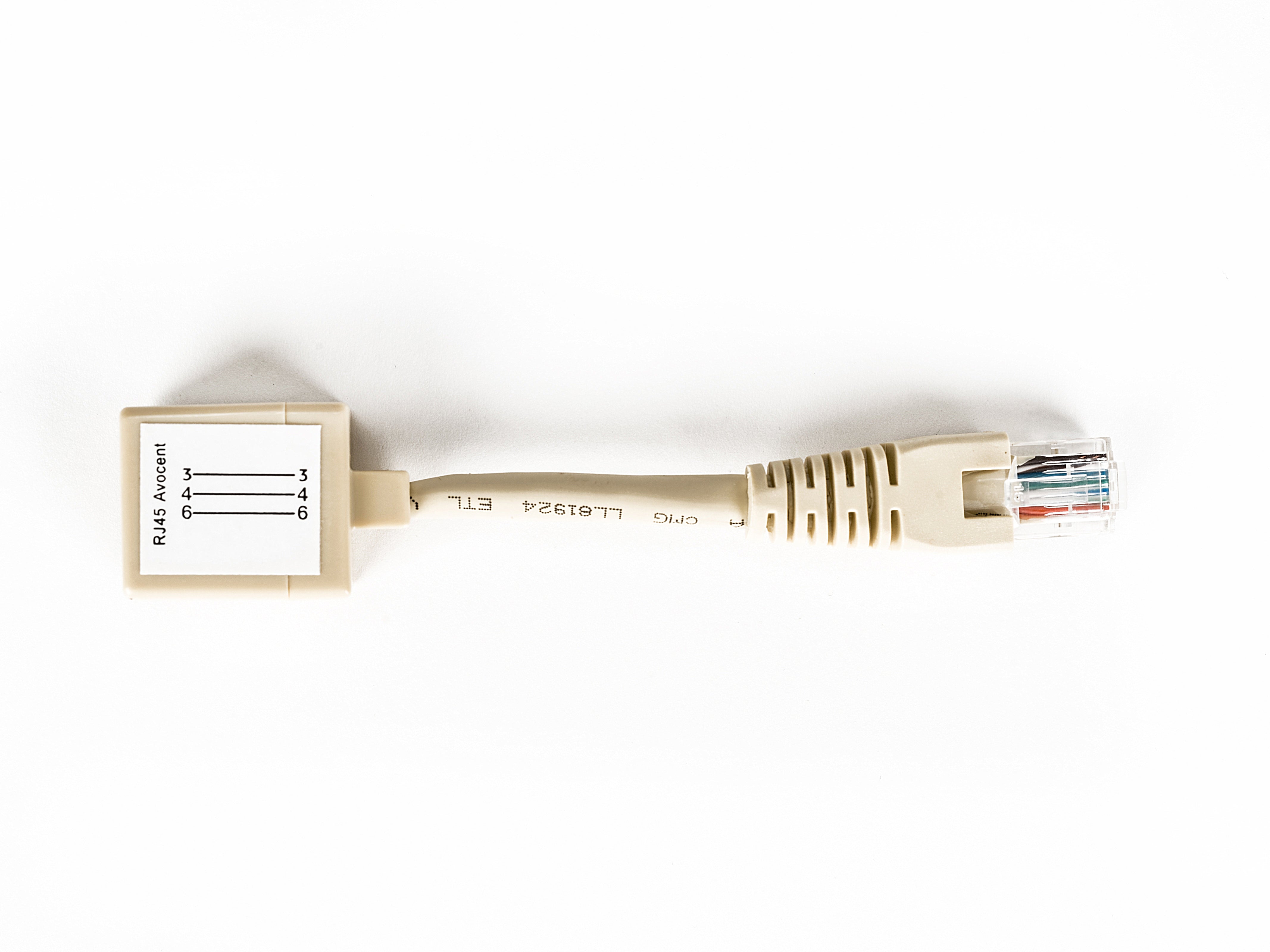 Vertiv Avocent ADB0040 Adapter RJ-45 zu RJ-45 – männlich zu weiblich