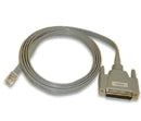 Vertiv Avocent CAB0017 Serielles Konsolenkabel RJ-45 zu DB-25 (Crossover) – 1,8 m, Beige