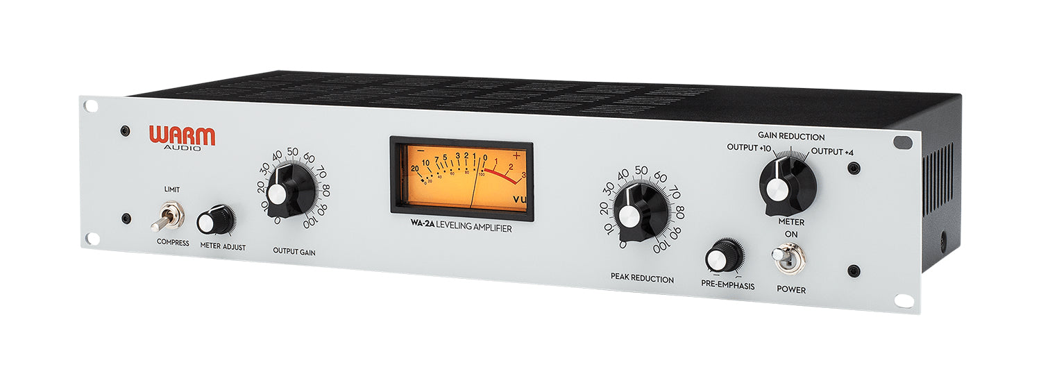 Warm Audio WA-2A – Kompressor & Gate, 2U Rack, Grau