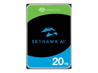 Seagate SkyHawk AI 20 TB – 3,5" SATA 6 Gbit/s, 7200 U/min, 512 MB Cache, Überwachung