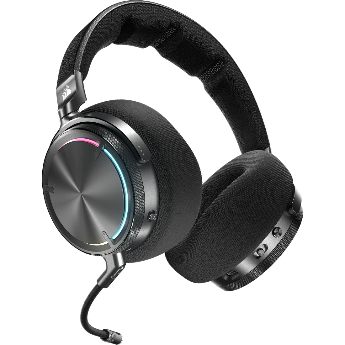 Corsair VIRTUOSO MAX WIRELESS Gaming-Headset – Over-Ear, Stereo, BT, ANC, Schwarz