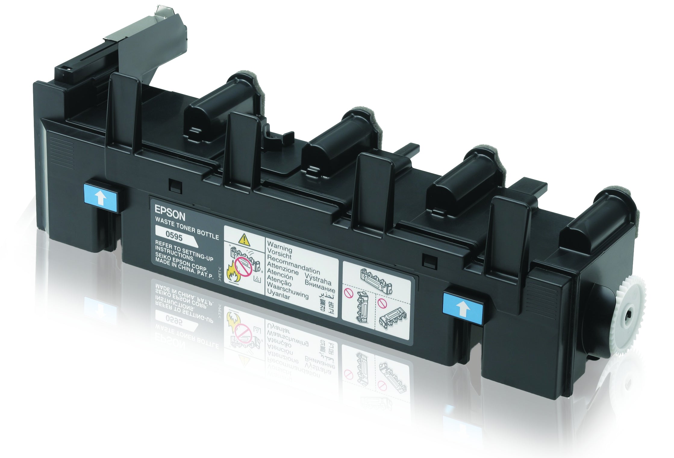 Epson Resttonerbehälter [S050595] – für AcuLaser C3900DN/C3900N und andere – 36'000 (S/W)/9'000 (Farbe) Seiten