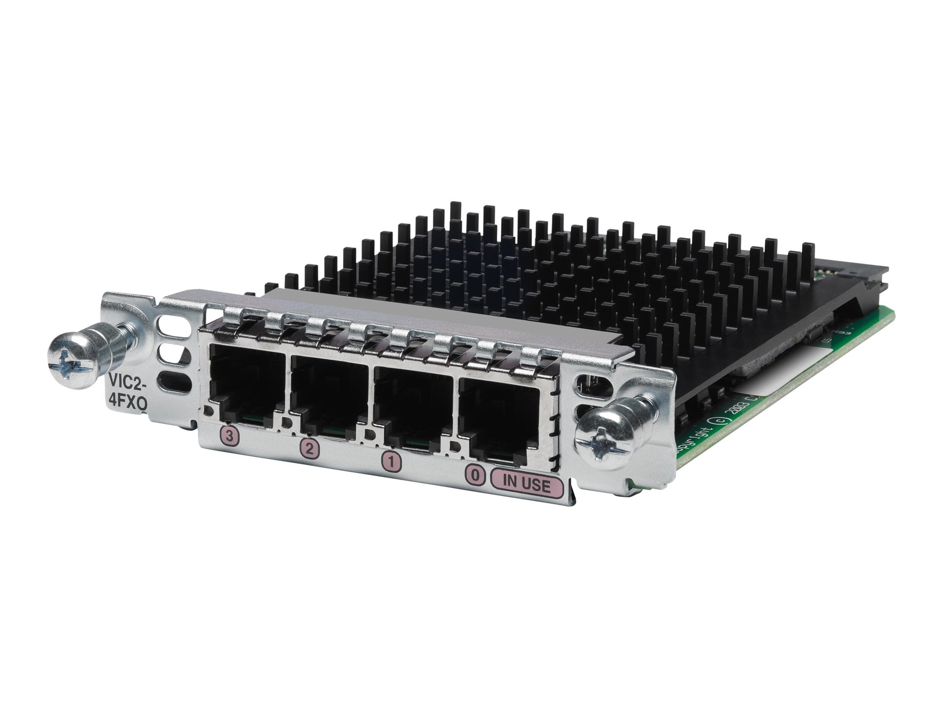 Cisco VIC2-4FXO – Voice-Interfacekarte, 4x FXO, für C2600/C3600