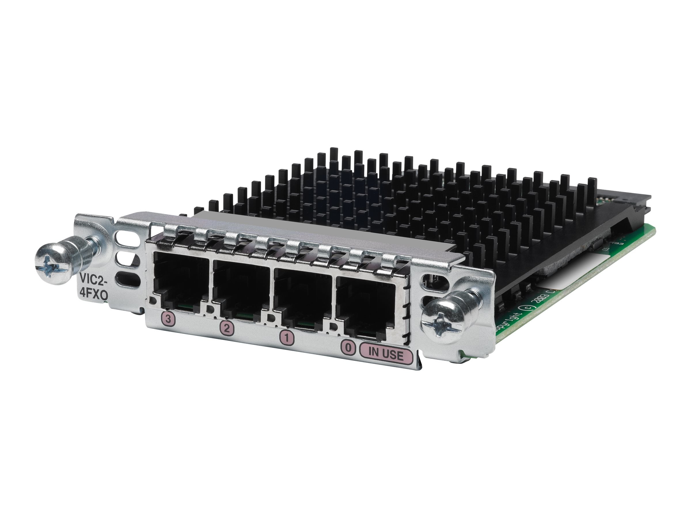 Cisco VIC2-4FXO – Voice-Interfacekarte, 4x FXO, für C2600/C3600