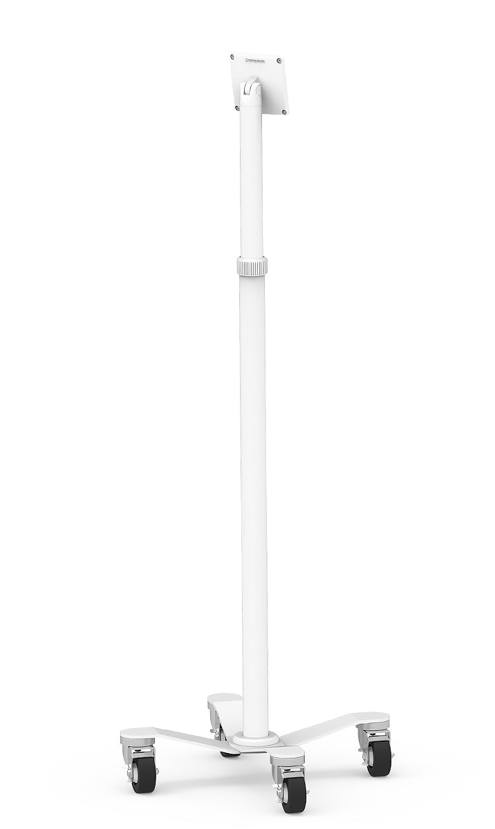 Compulocks Tablet-Bodenständer für iPad, iPad Pro, iPad Mini – bis 24,0", höhenverstellbar, verriegelbare Rollen