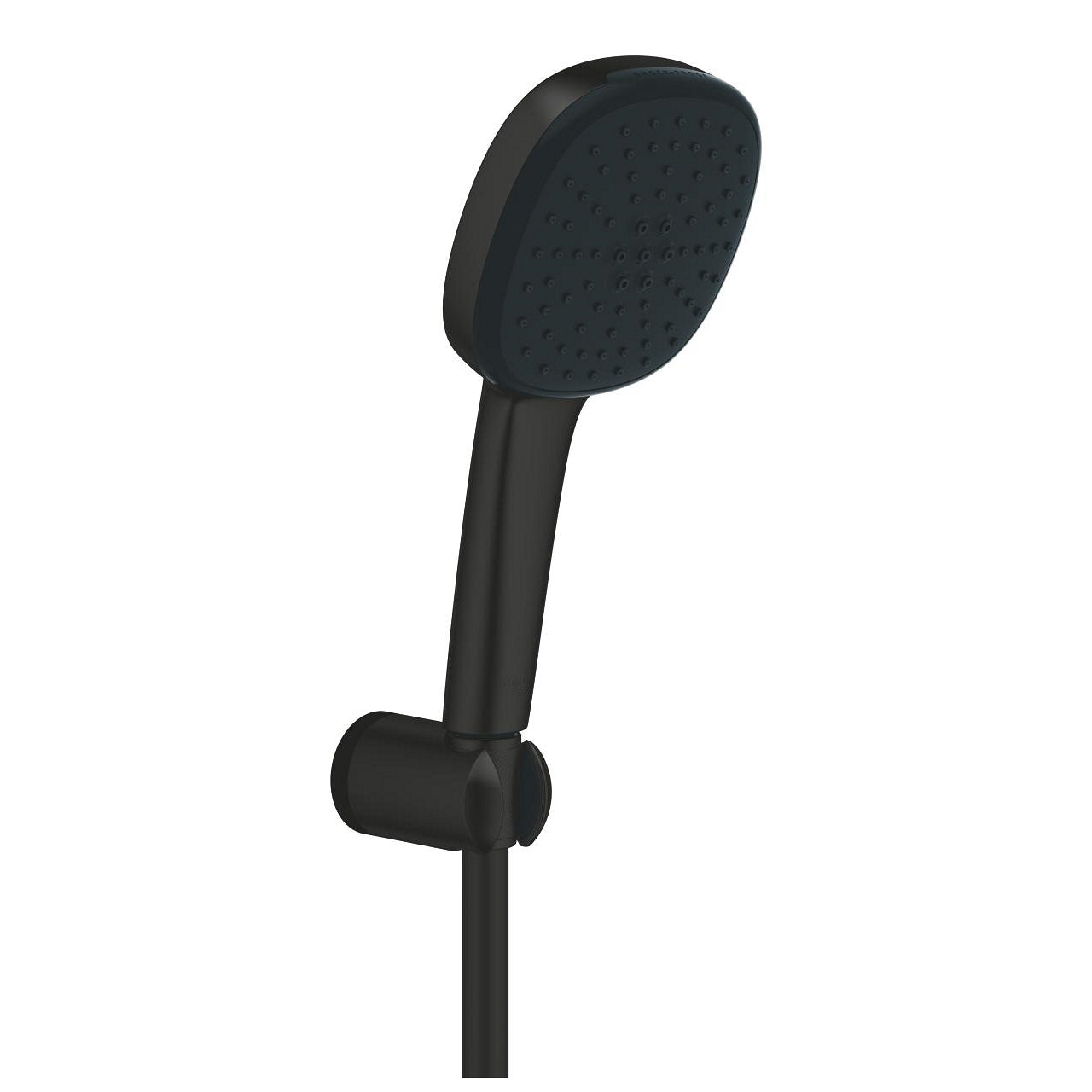 GROHE Handbrause – 11×7×12,7 cm, Metall, 1/2" Anschluss, schwarz