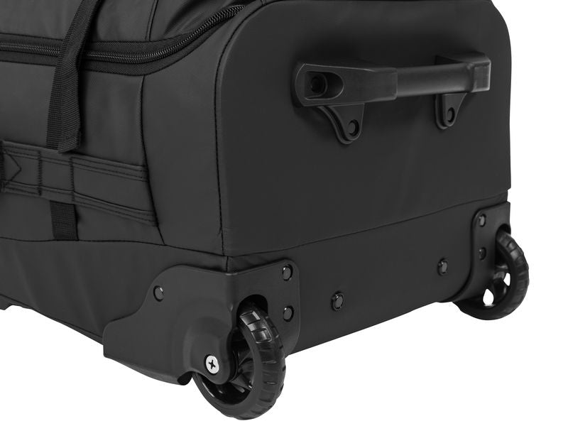 KOOR Trolley – 90 l, Weichschale rPET, 2 Rollen, Schwarz, 39 × 75 × 32 cm