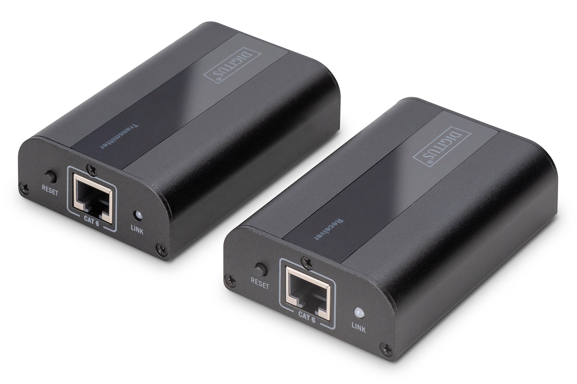 Digitus HDMI-Extender-Set – 4K UHD, kabelgebunden, HDMI – Schwarz