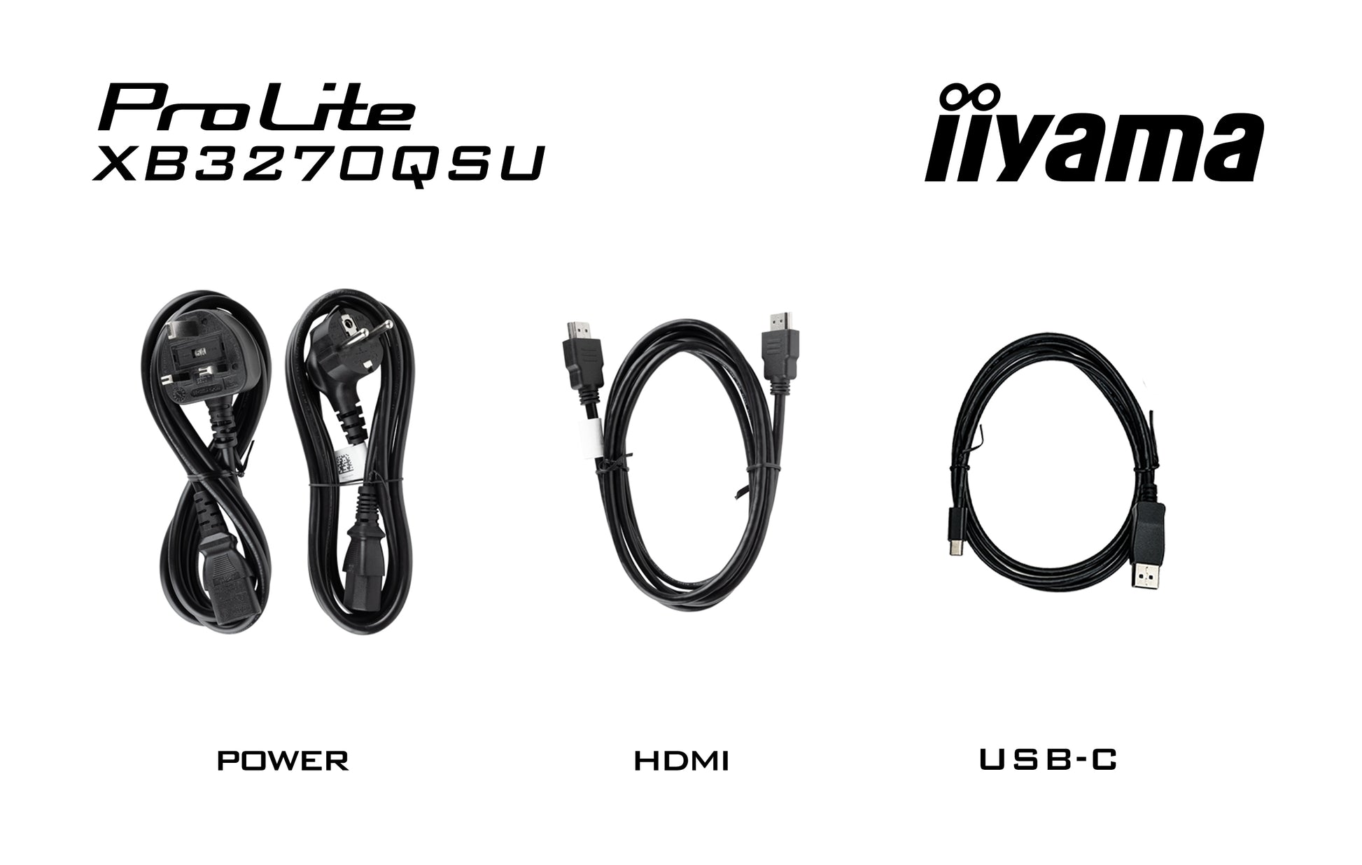 iiyama XB3270QSU-B1 – Monitor, 32" 2560 × 1440 (WQHD), IPS