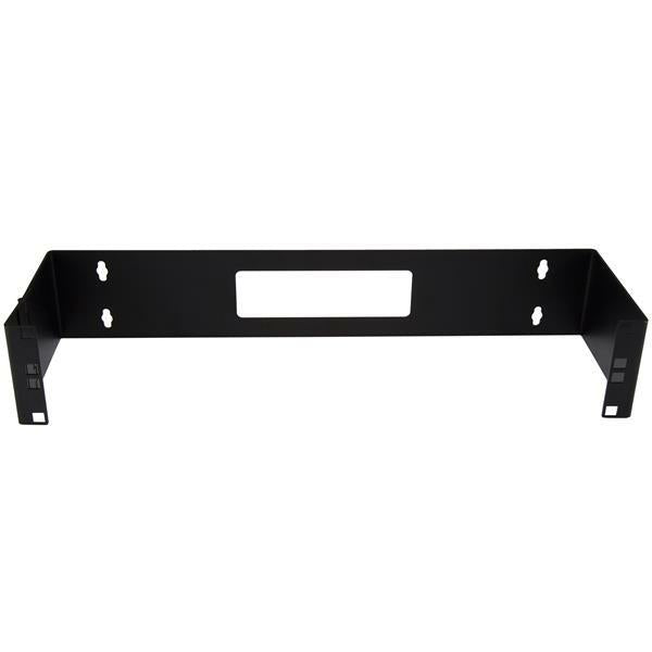 StarTech.com Rack-Wandhalter 19" – Wandmontage – 2U – 501 × 151 × 88 mm – 10 kg – für EIA/ECA-310-E – Schwarz