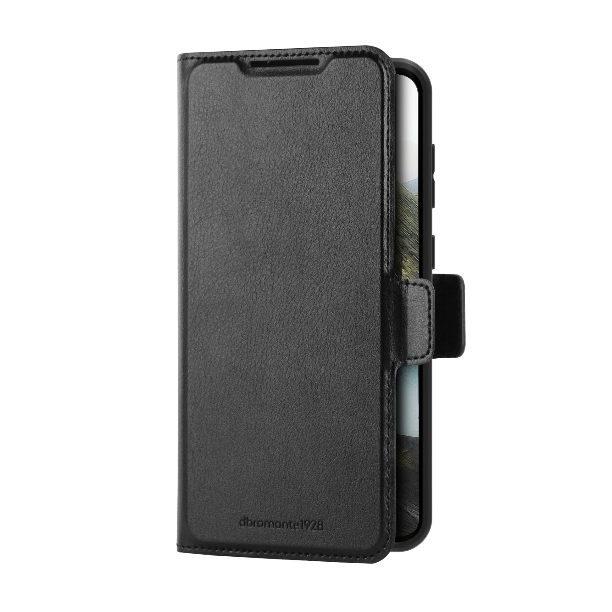 dbramante1928 Oslo Pro – Folio – für Samsung Galaxy A56 5G, PU, Schwarz