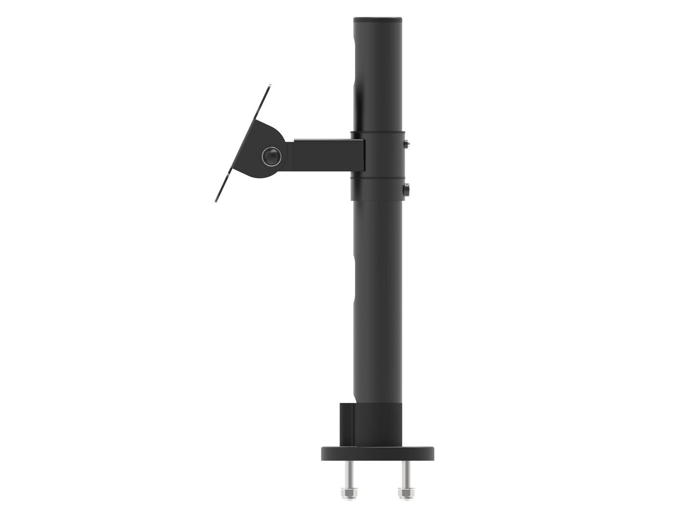 Capture Pole Mount – POS-Halterung, VESA 100×100, Höhenverstellung 10–500 mm, +90°/-60°, Schwarz