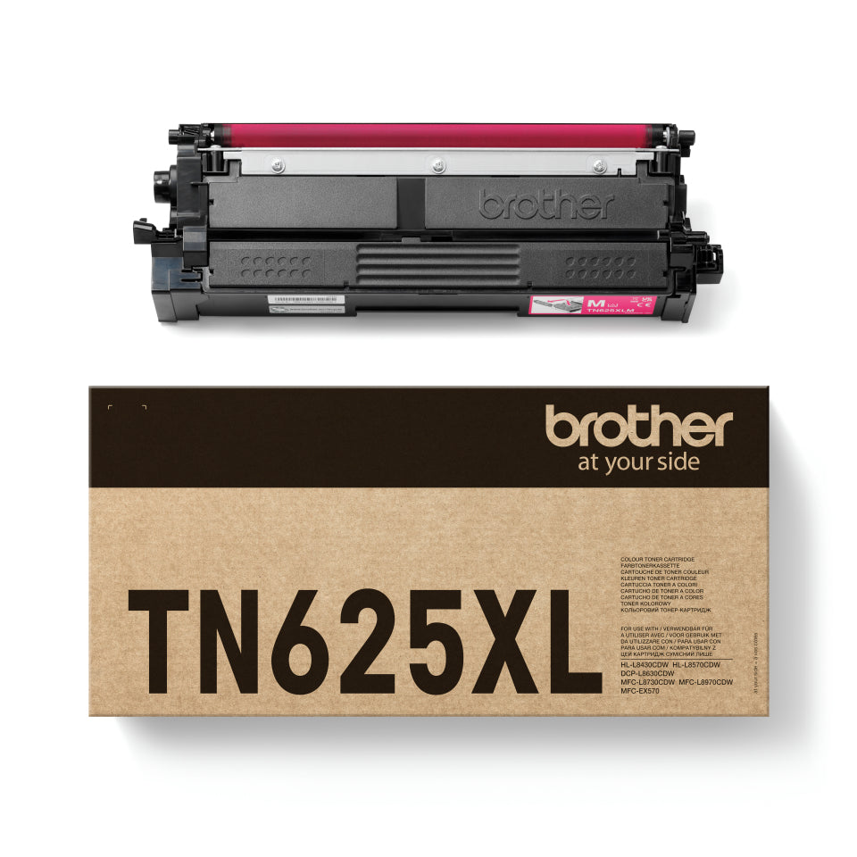 Brother TN-625XLM Magenta Toner – Original – 5'500 Seiten – für Brother HL-L8430CDW/HL-L8570CDW/MFC-L8730CDW