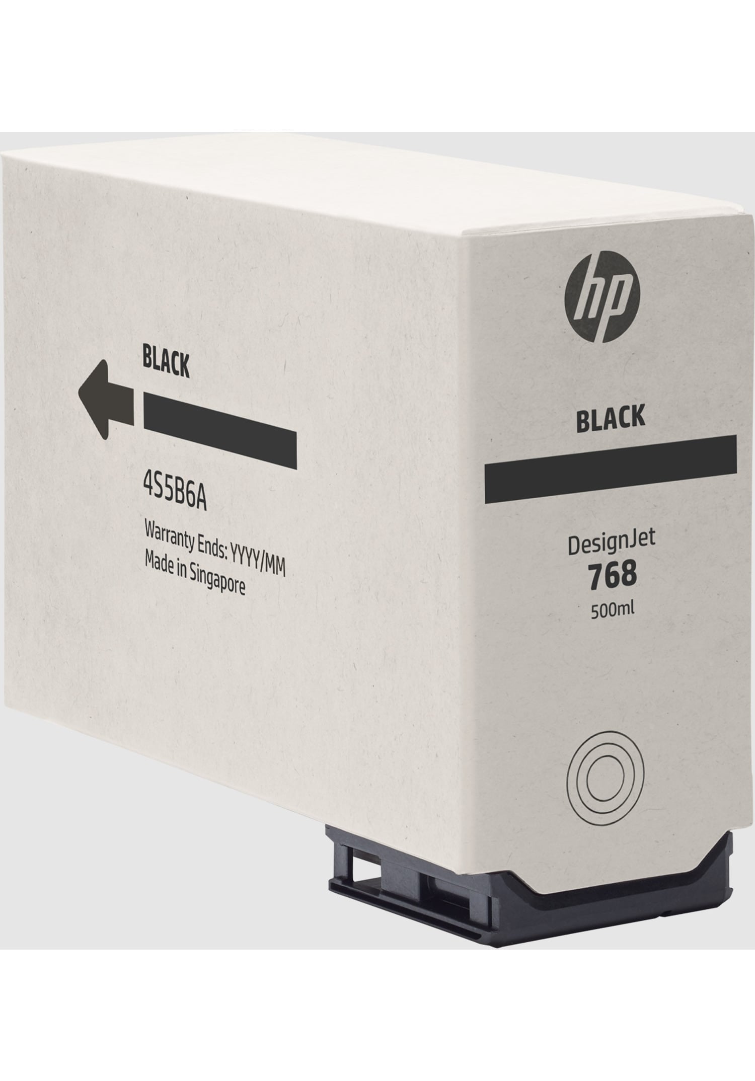 HP Tintenpatrone 768, Schwarz, 500 ml