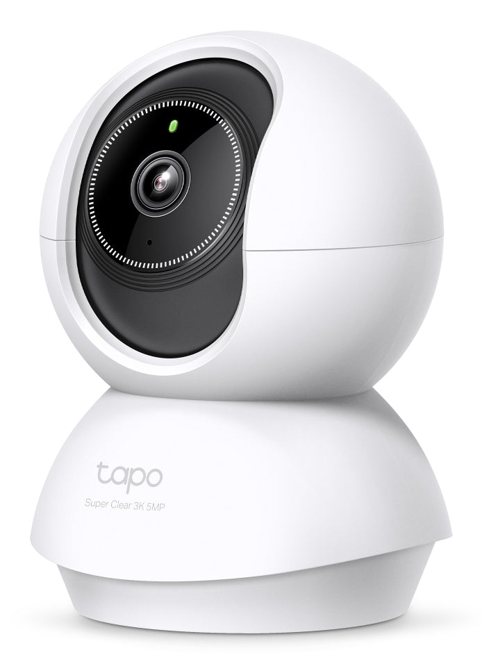 TP-Link Tapo C230 IP-Sicherheitskamera – 5 MP, Nachtsicht 12 m, Schwenk 0–340°