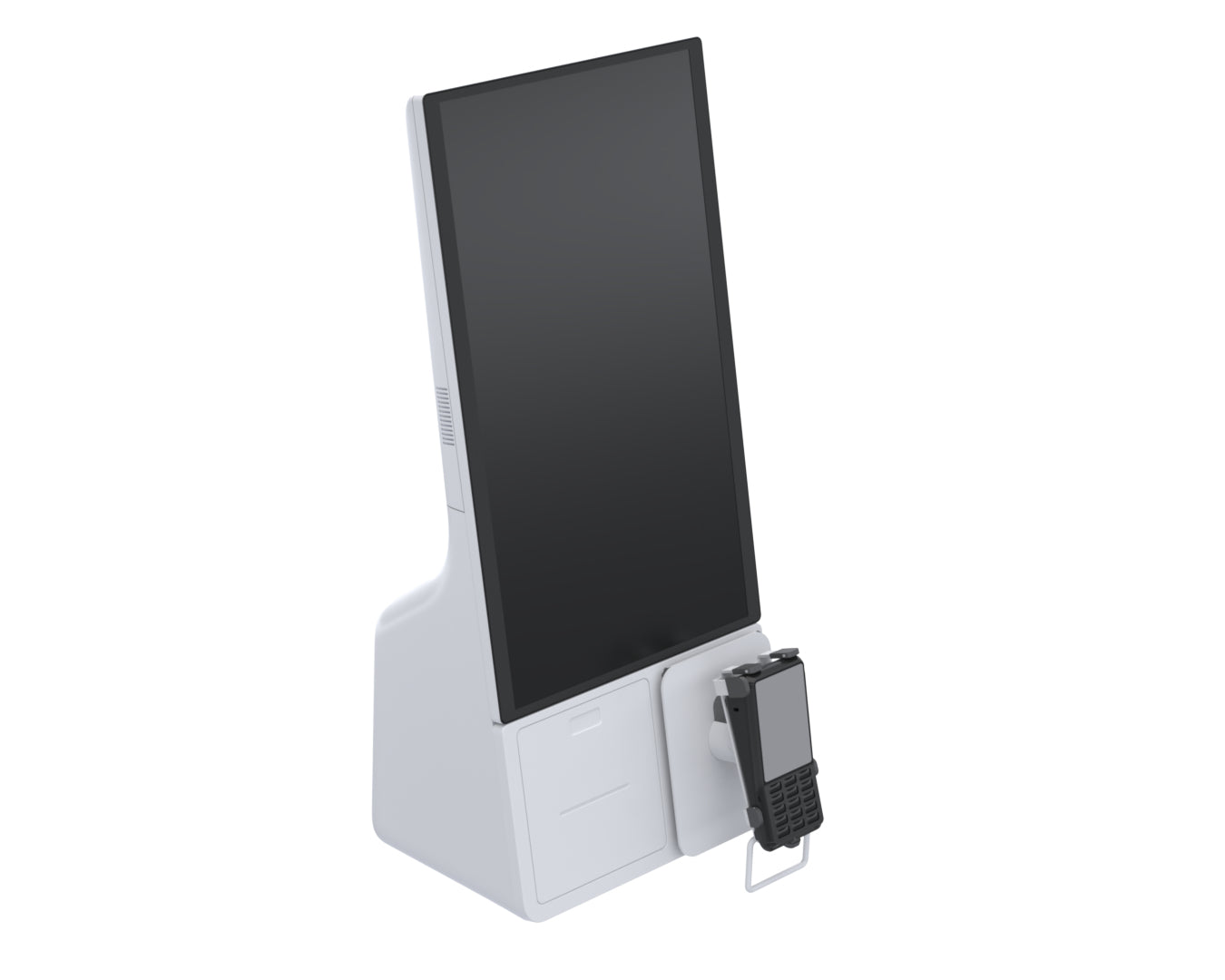 Ergonomic Solutions Panel-Kit, Weiss – für Samsung Kiosk