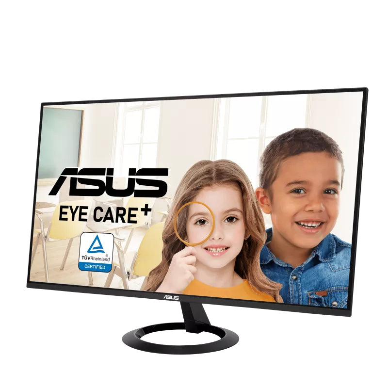 ASUS VZ24EHF – Monitor, 23,8", IPS, 100 Hz, 250 cd/m², Adaptive Sync, VESA 75 × 75, Schwarz