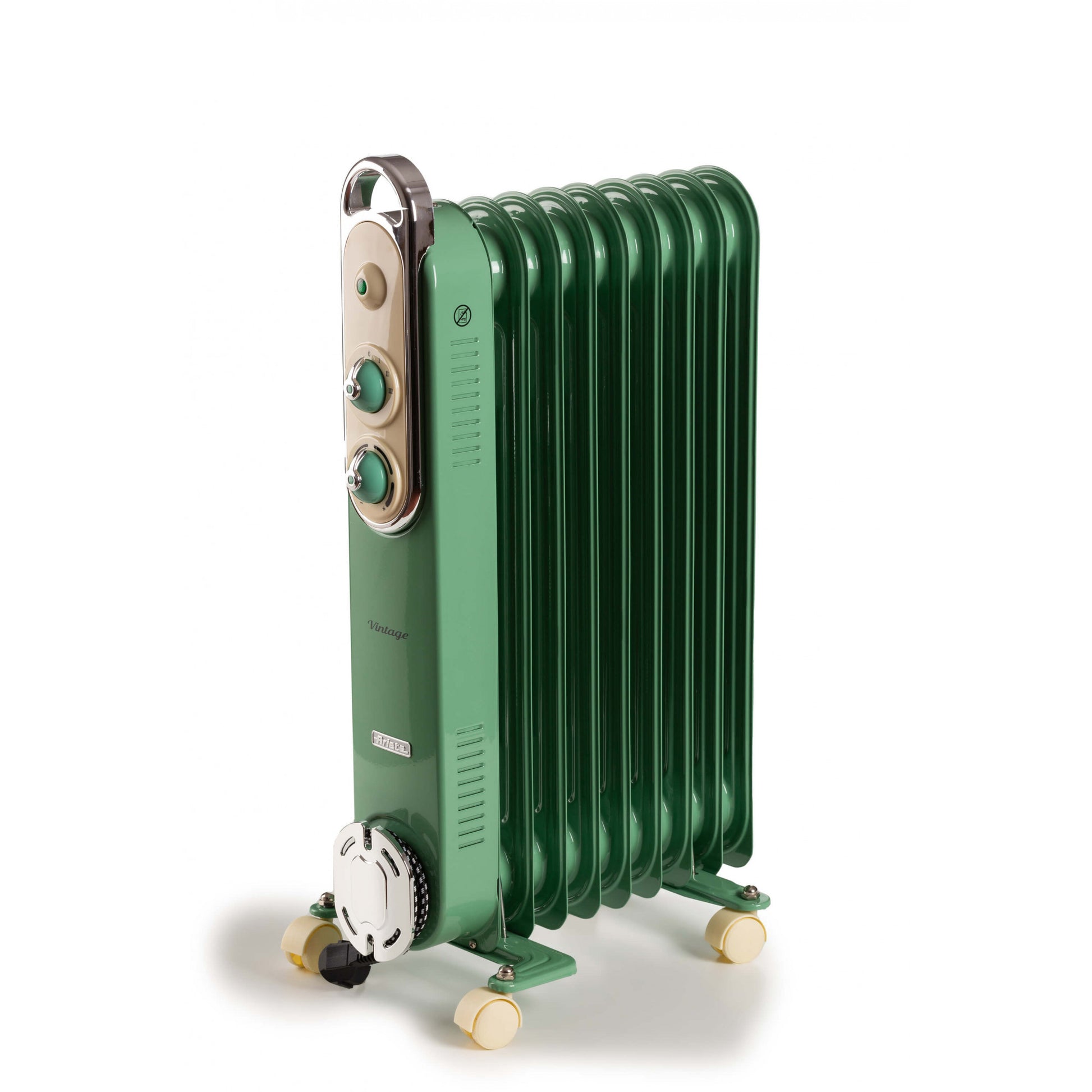 Ariete Öl-Heizlüfter ARI-8251-GR – 2000 W, 3 Stufen, Thermostat, Grün
