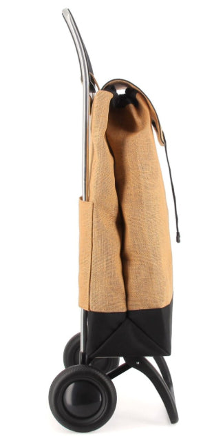 Rolser Stofftasche, Polyester, schwarz, natur, 360×630×190 mm, mit 2 Rädern