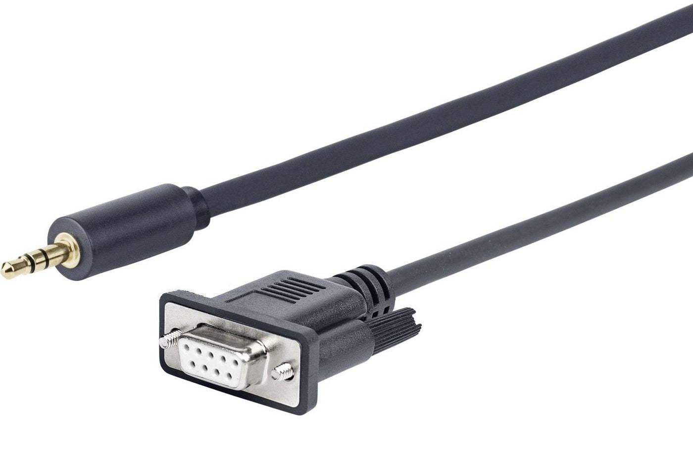 Vivolink PROMJDSUB9-25 Adapter 3,5 mm zu D-Sub (DB-9) – 25 m – Schwarz