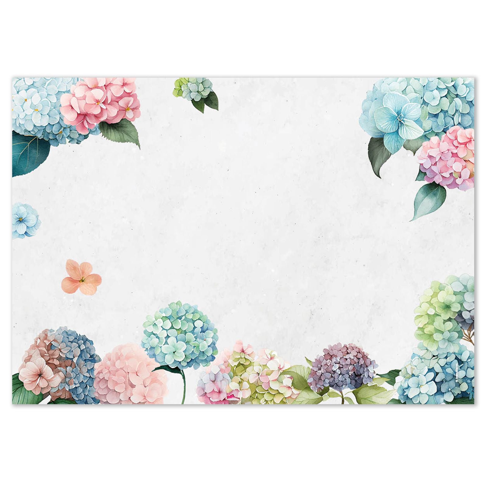 Trendform Tischset Hortensia, 42 × 29,7 cm – FSC – 48 Stk.
