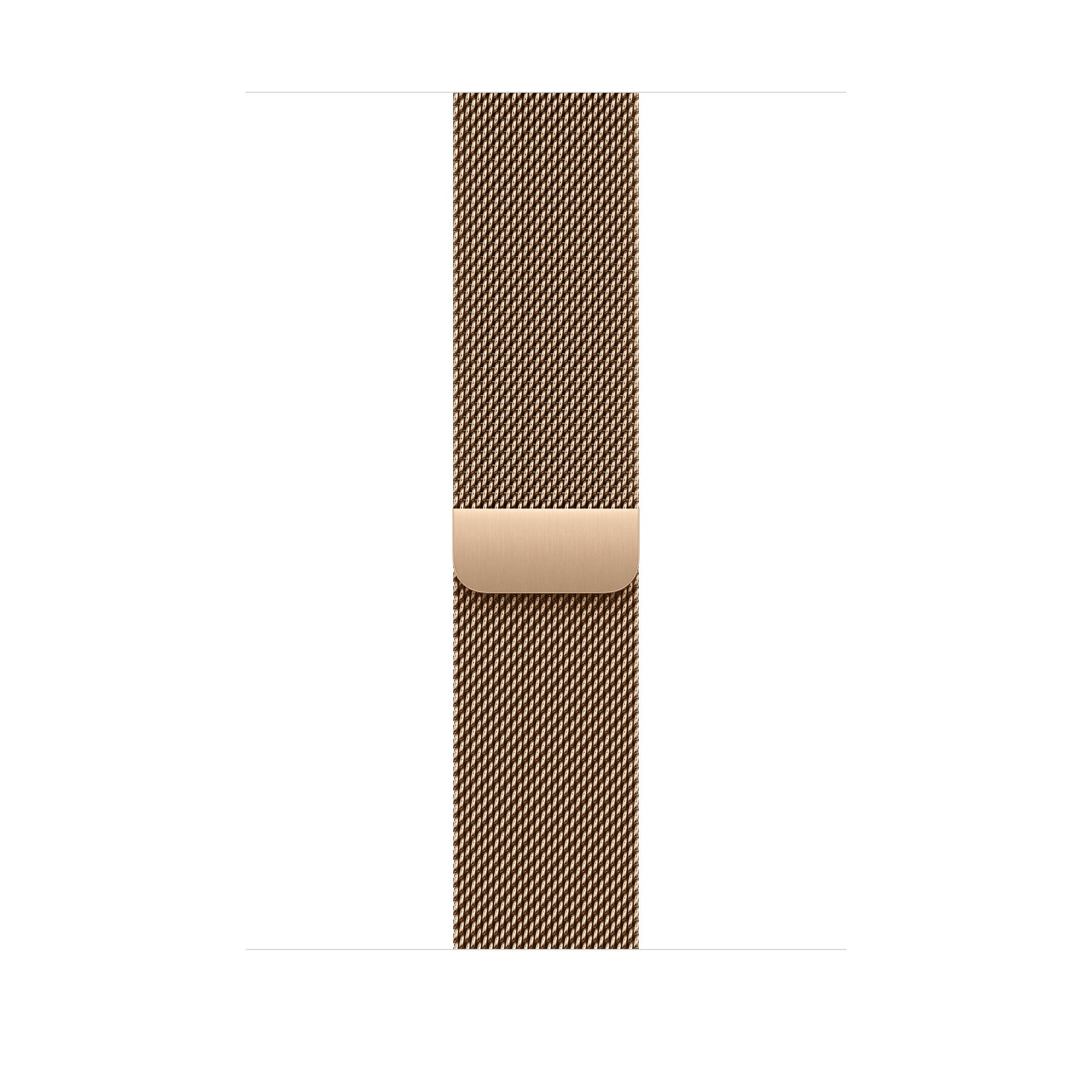 Apple Milanese Loop - Armband - für Apple Watch 46 mm, Gold, M/L, Edelstahl