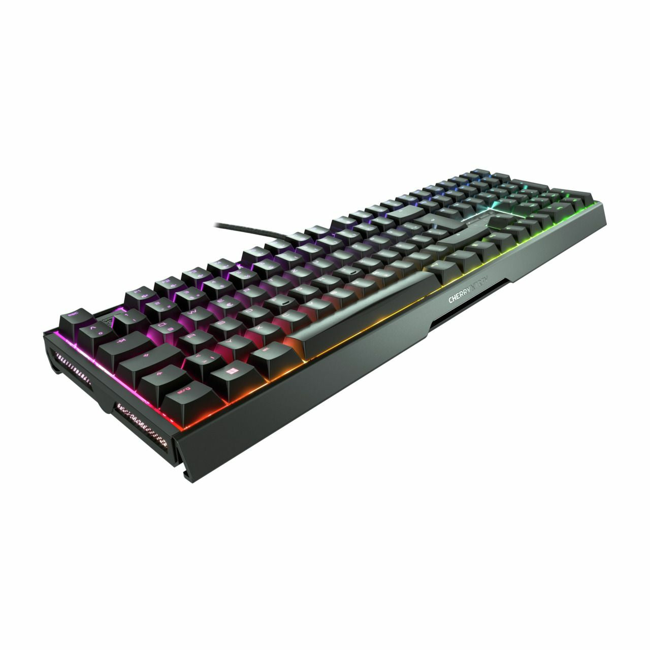 CHERRY XTRFY MX 3.1 – Gaming-Tastatur – Mechanisch (Cherry MX2A Red), kabelgebunden, USB-A, RGB – Schwarz