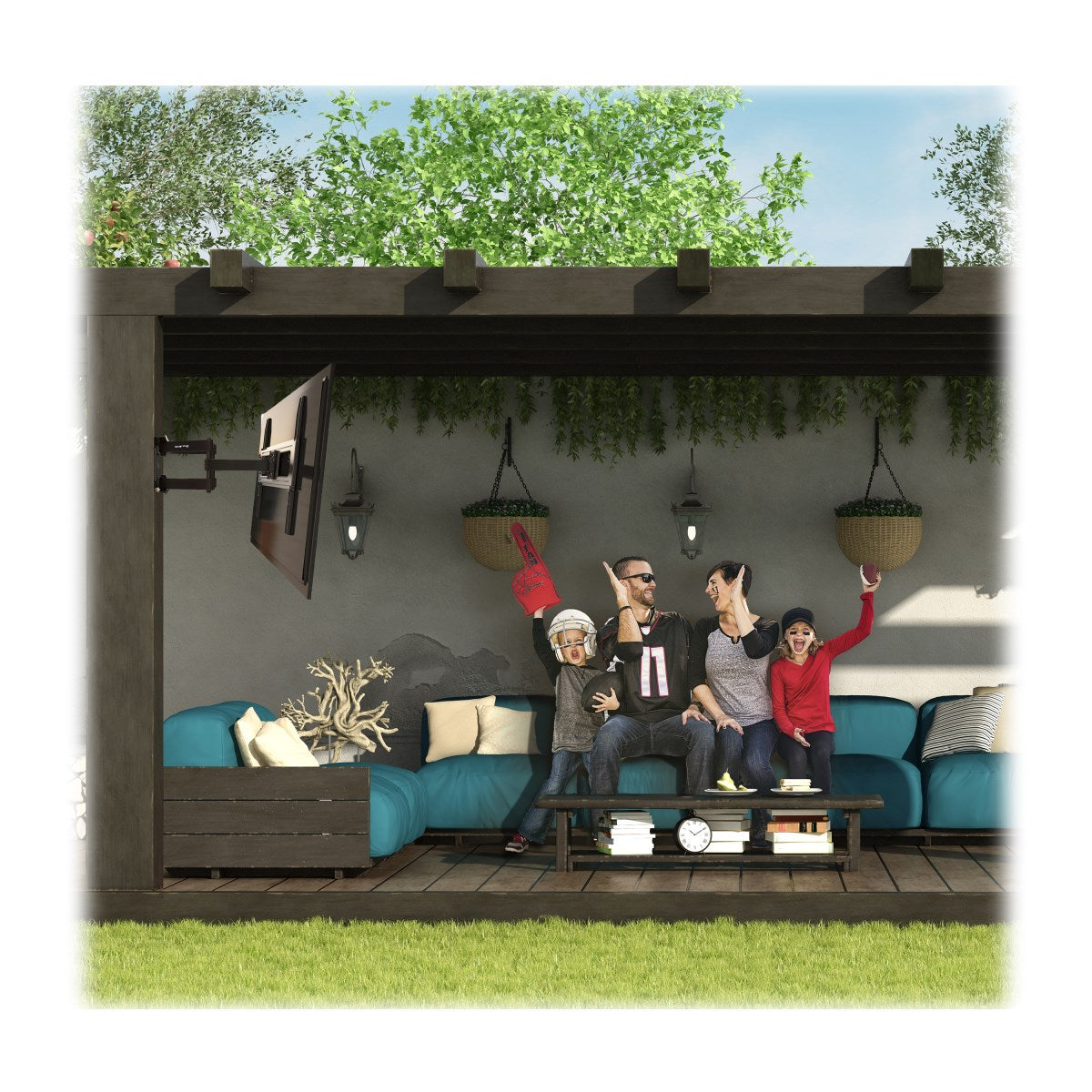 Tripp Lite Wandhalterung – Vollbeweglich – 32–70" – VESA 200×200–400×400 – bis 50 kg – DWM3270XOUT
