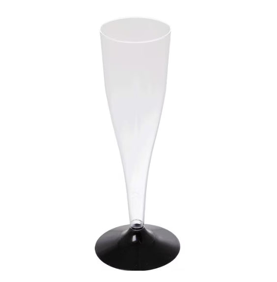 Elco Einweg-Sektglas PS – 1 dl, schwarz, 220 Stück