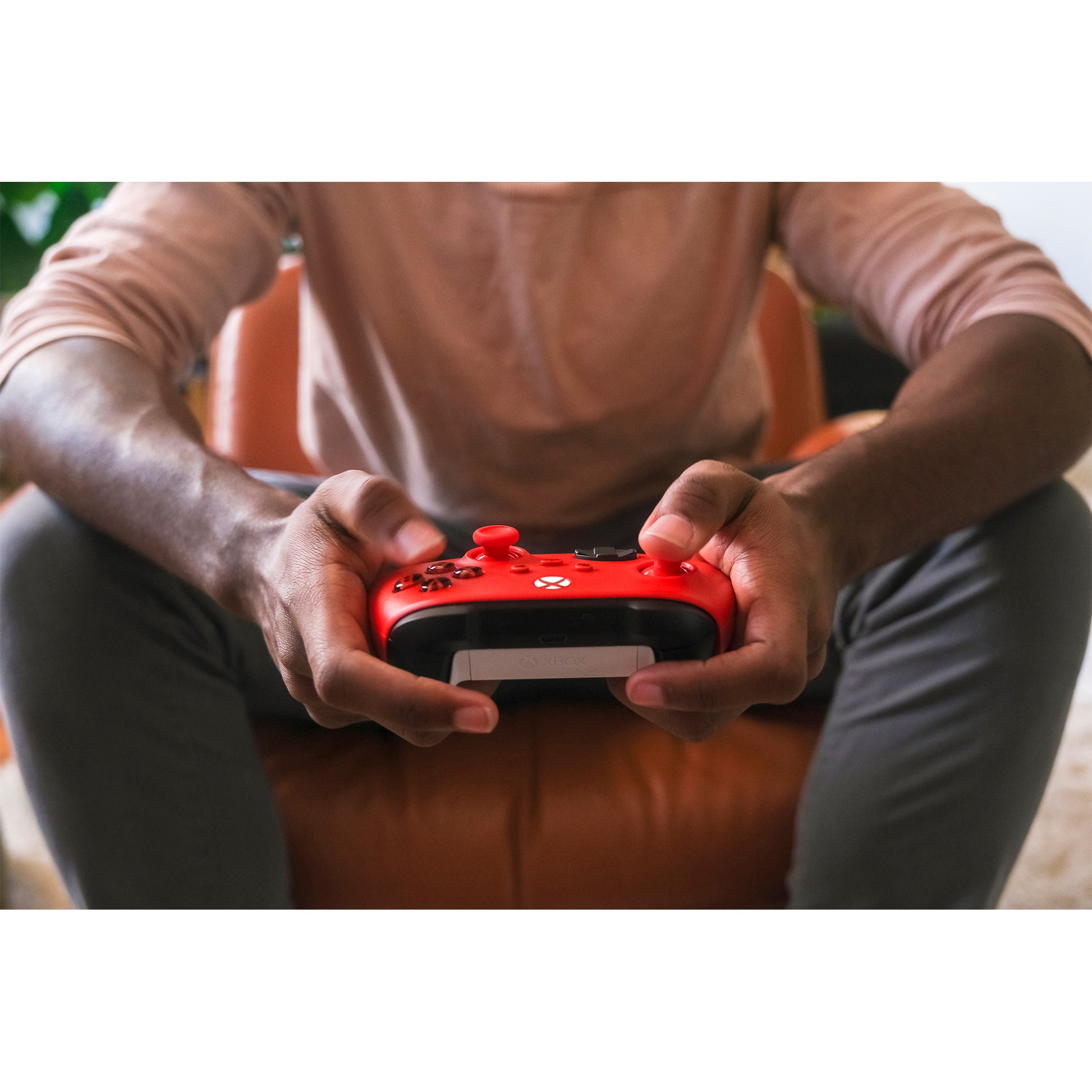 Microsoft Pulse Red – Gamepad – Kabellos (Bluetooth/2,4 GHz), Rot