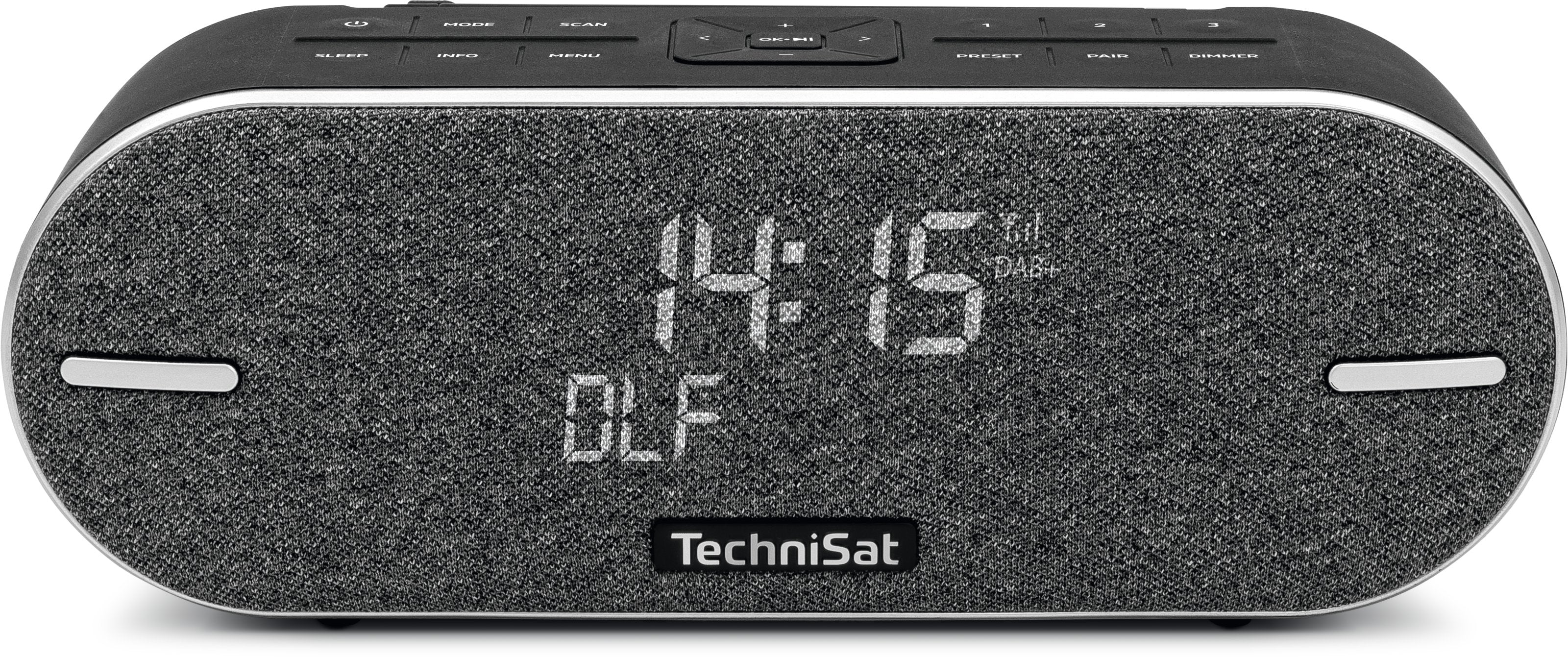TechniSat DigitRadio BT 2 – DAB-/Internetradio – Portabel – DAB+, UKW, Bluetooth, 20 h, IPX5 – Schwarz
