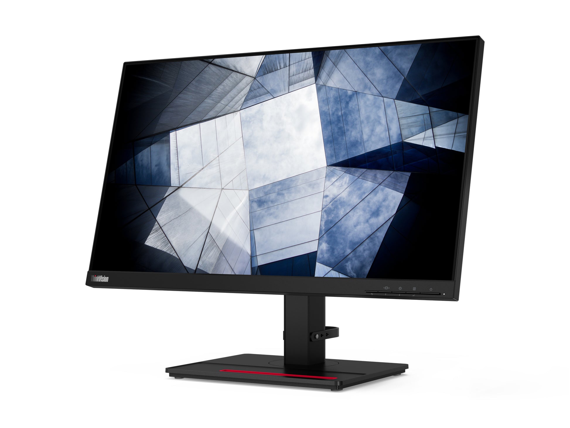 Lenovo ThinkVision P24h-2L – Monitor, 23,8", IPS, 60 Hz, 300 cd/m², VESA 100 × 100, Raven Black