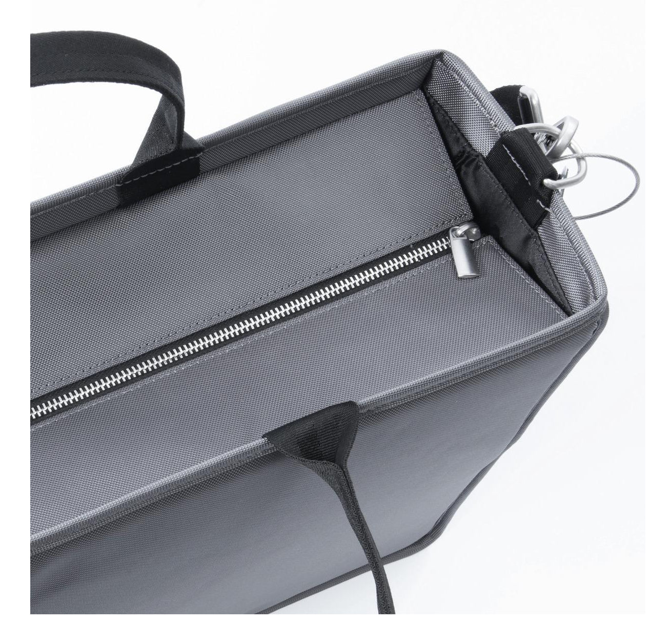 Sigel Tragetasche Desk Sharing Bag L – 21 l, rPET, grau, 50 × 28 × 15 cm