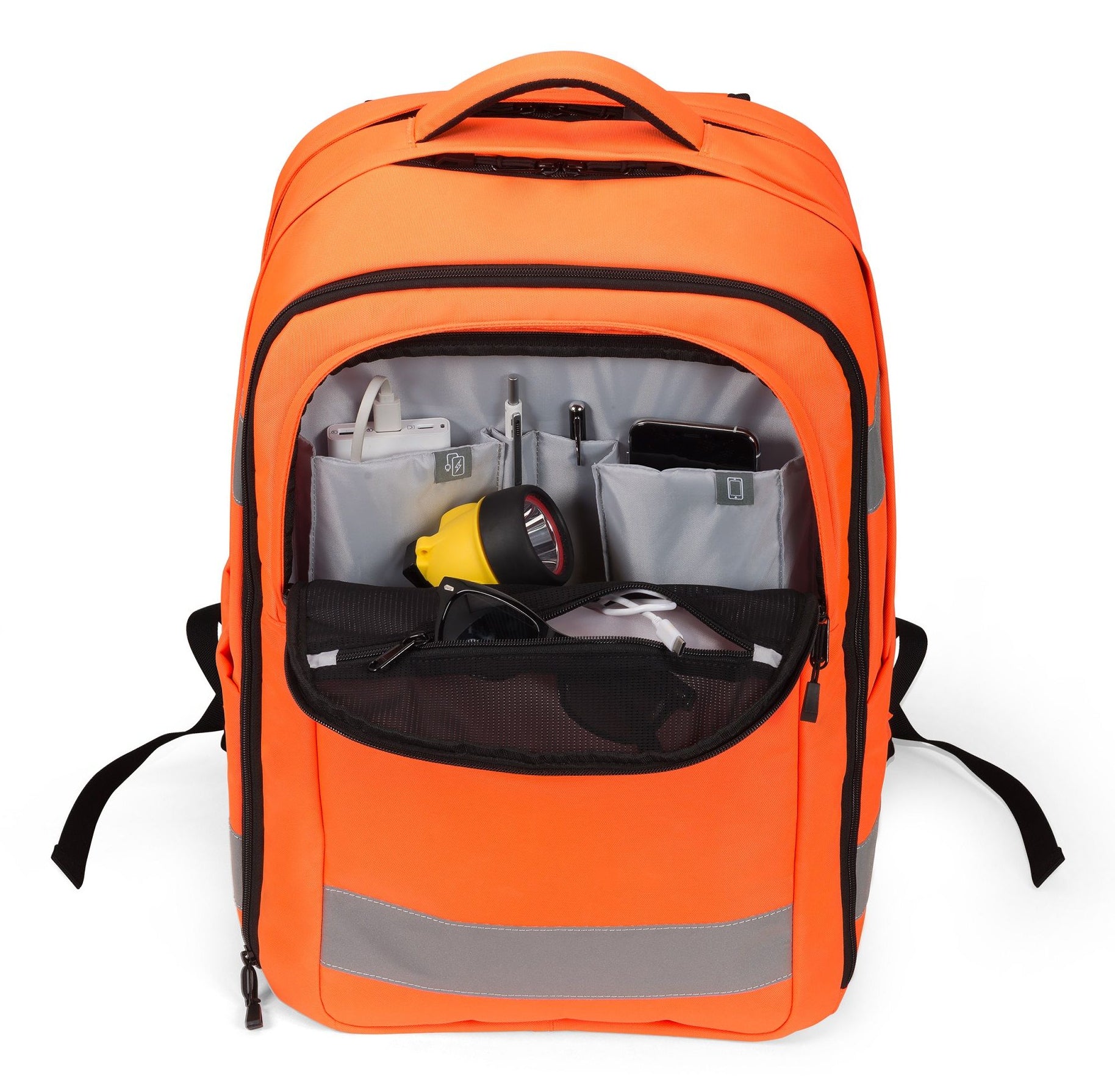 DICOTA HI-VIS – Freizeit-Rucksack – 32–38 l, orange