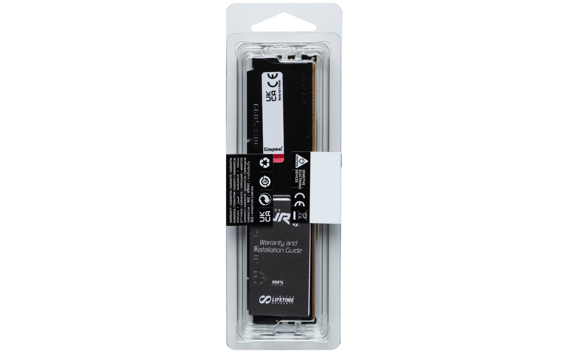 Kingston Technology Kingston FURY Beast – 8 GB DDR5 5600 MT/s CL40, 288‑Pin DIMM, Schwarz