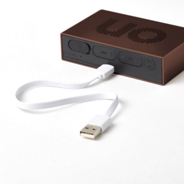 LEXON Digitalwecker Flip Premium – LCD, Bronze