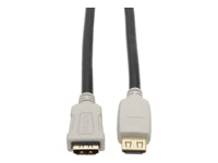 Tripp Lite HDMI Verlängerungskabel HDMI 2.0 4K 60 Hz – 6,09 m – HDR, Ethernet – Beige, Schwarz