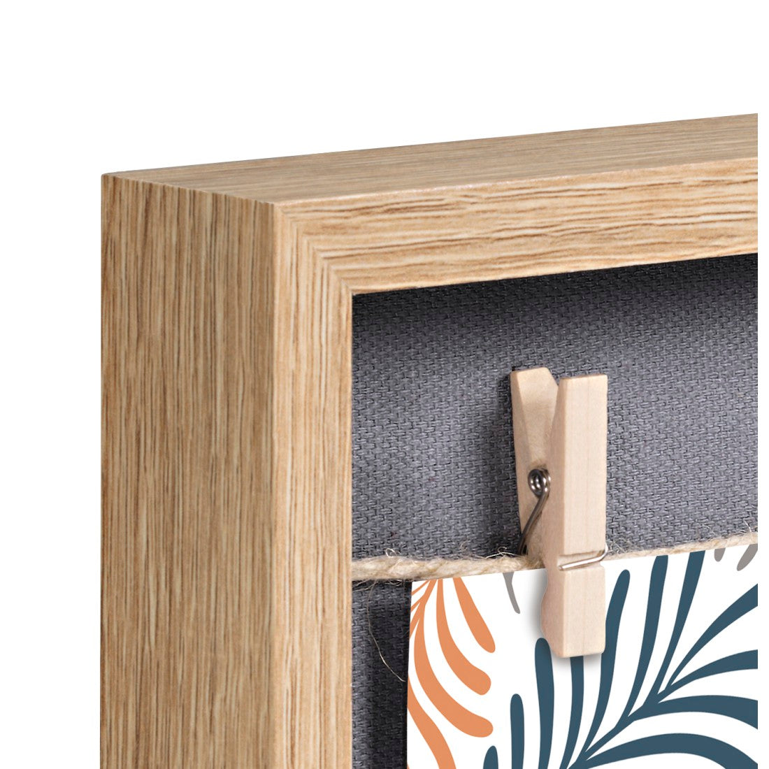 Hama Muro Bilderrahmen – für 16,5 × 21,5 cm – MDF, Eiche