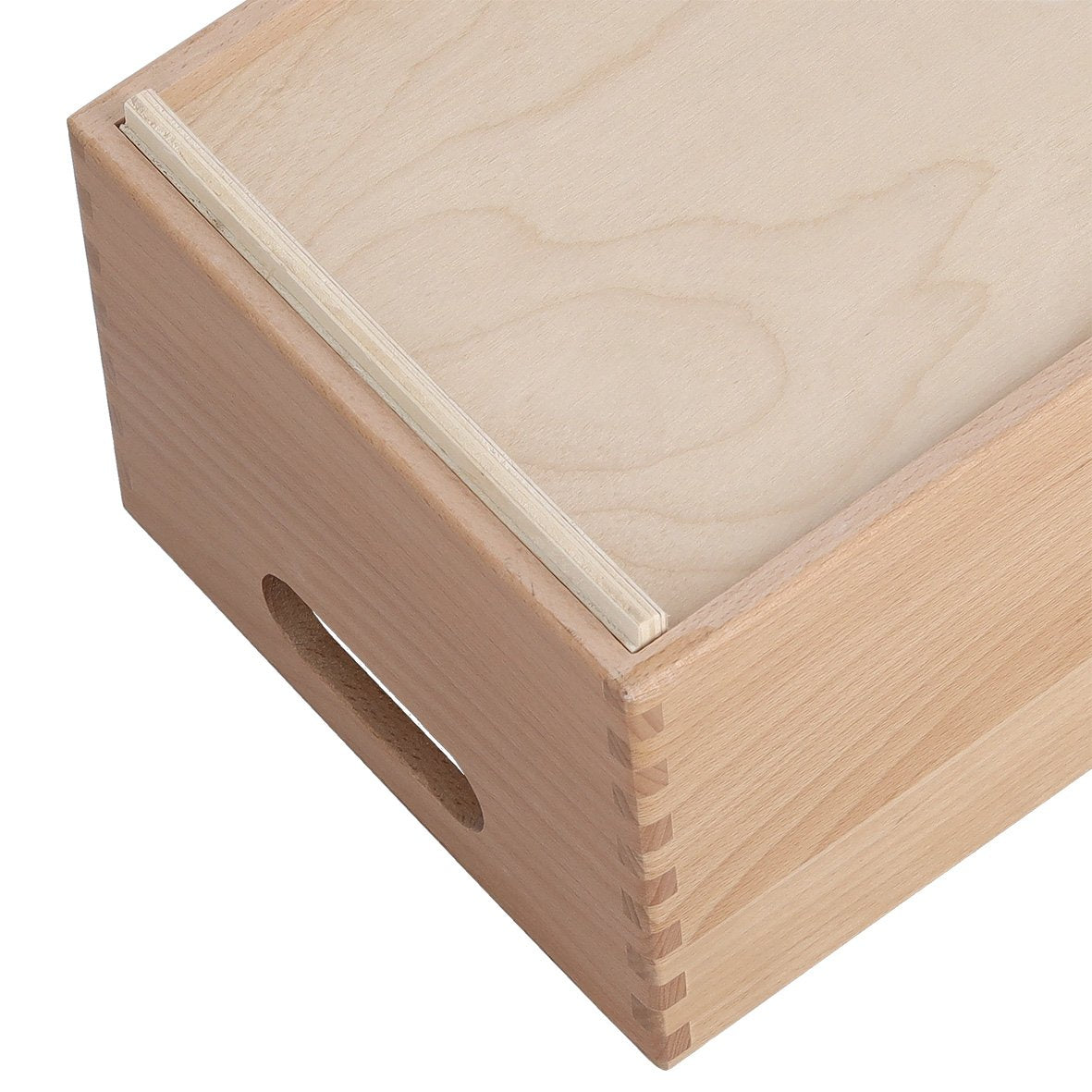 Zeller Present Aufbewahrungsbox ohne Deckel – Holz – Braun – stapelbar, mit Griff – 200 × 150 × 300 mm