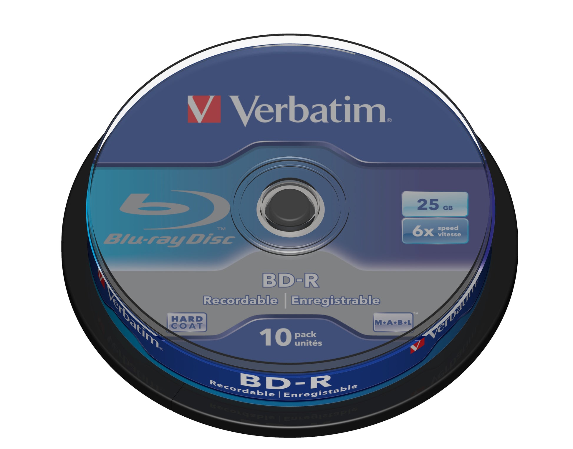 Verbatim BD-R 25 GB – 6×, 10er Spindel