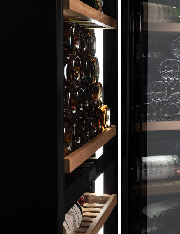 Climadiff Weinkühlschrank MILLESIME140DB – 293 l, 220/240 V, Kompressor, Energieeffizienzklasse F
