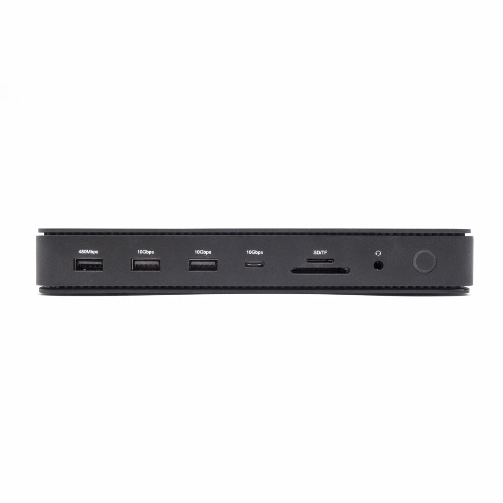 i-tec TB4 Gen3 Dock – Thunderbolt 4, 2× DP, 5× USB-A, 2× USB-C, 92 W PD, 2.5GbE, für Windows/Mac/Linux