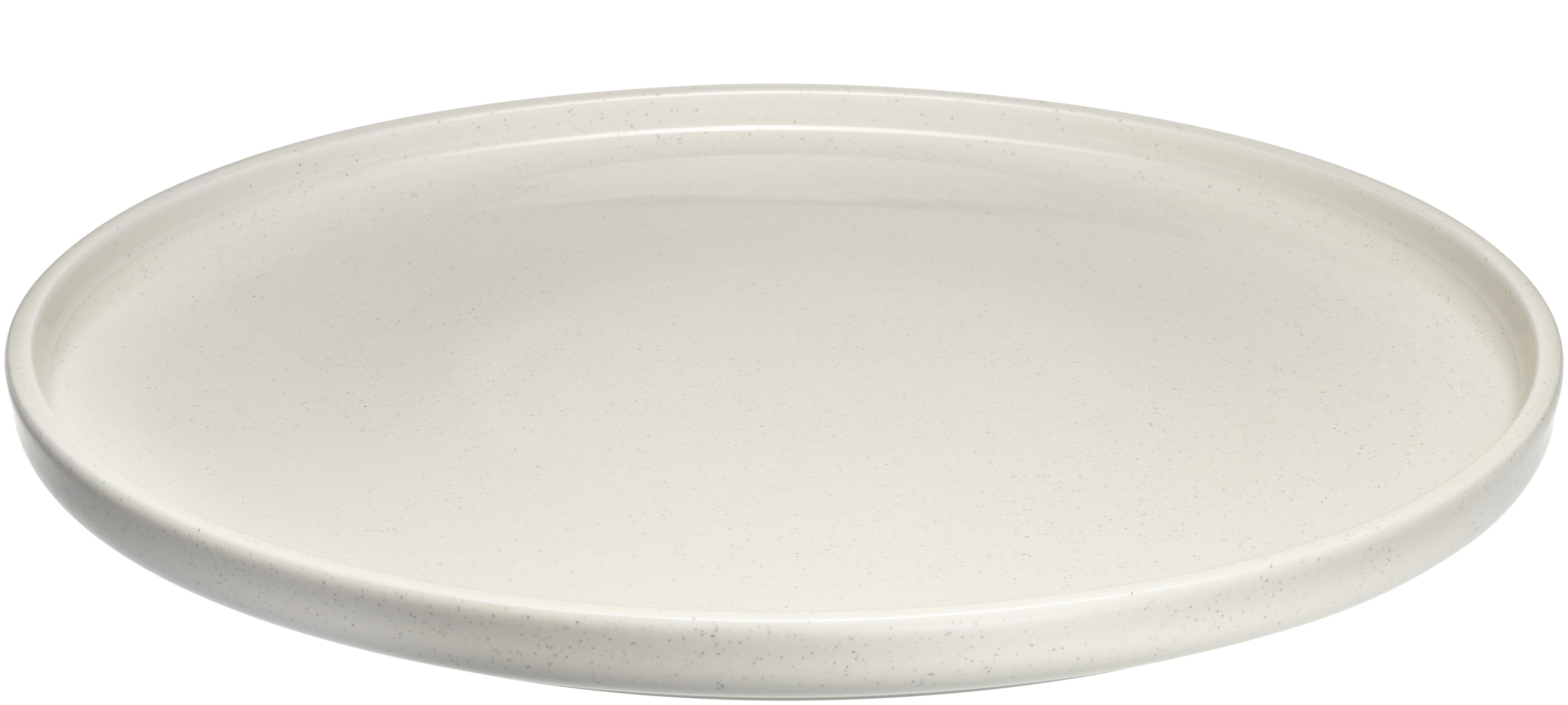 LEONARDO Roma Speiseteller – Keramik, creme, spülmaschinenbeständig, mikrowellengeeignet, 6 Stück